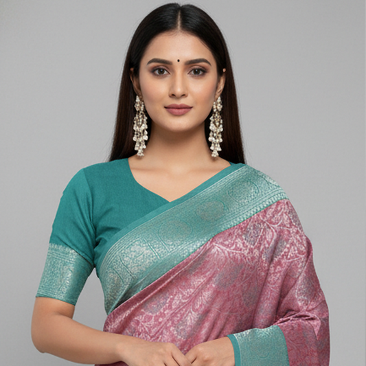 Art Silver Fancy saree