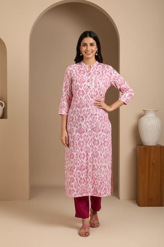 Pink Kurta for Women