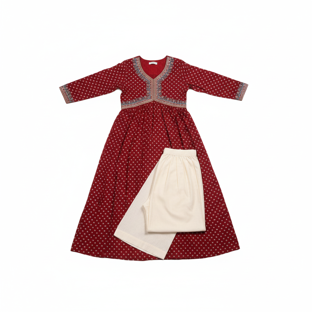 Red Kurta for Women