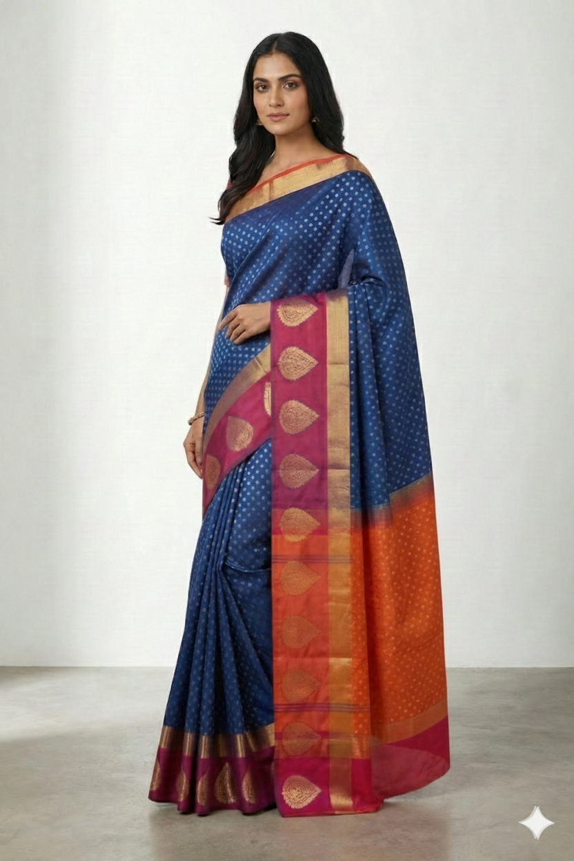 Art Silk Saree with Blouse Piece 