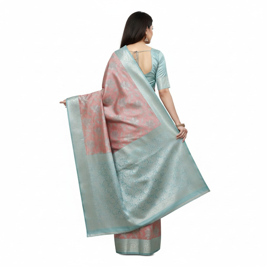Art Silk Fancy Saree Festive wear