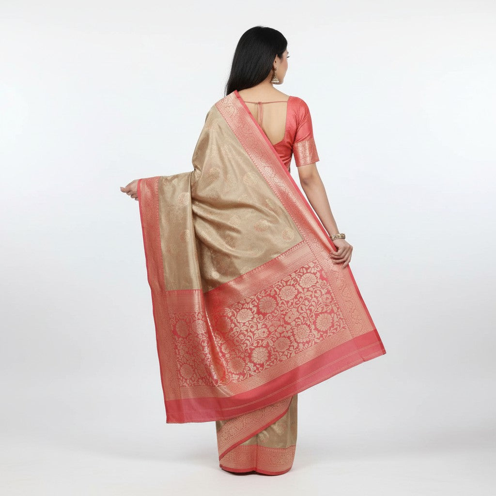 Art Silk Fancy Saree Ethnic wear