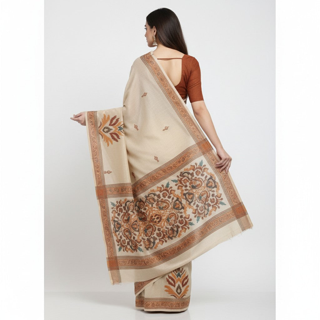 Tissue Ikkat Saree for Women – Lightweight Festive Wear