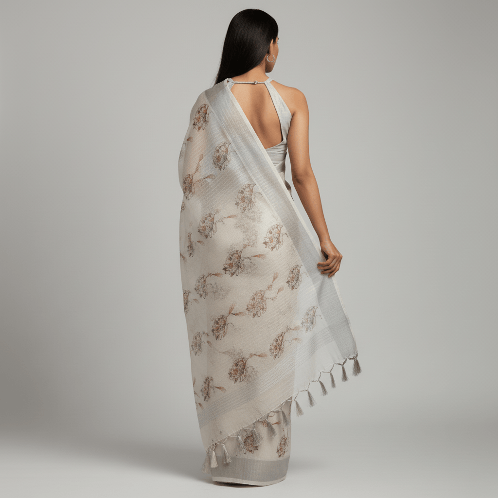  Linen Saree for Everyday Comfort