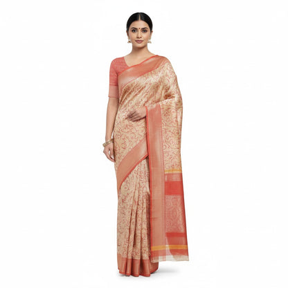 Party Wear Silver Art Silk Fancy Saree for Women – Wedding Guest