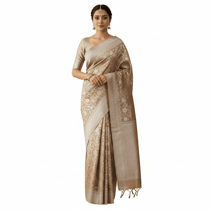 Tissue Silk Saree Festive & Wedding Wear