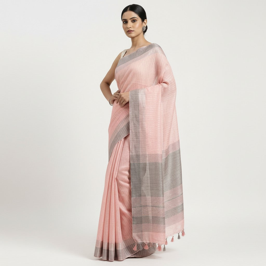  Linen Saree for Everyday Comfort